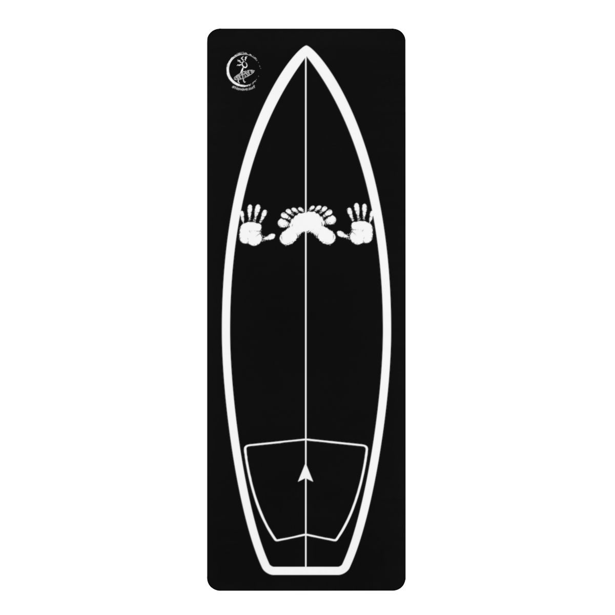 The ultimate pop up surf yoga mat