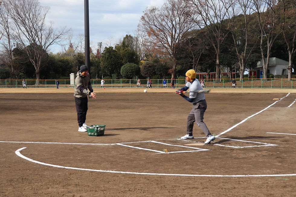 相川さんと川﨑選手ロングティー