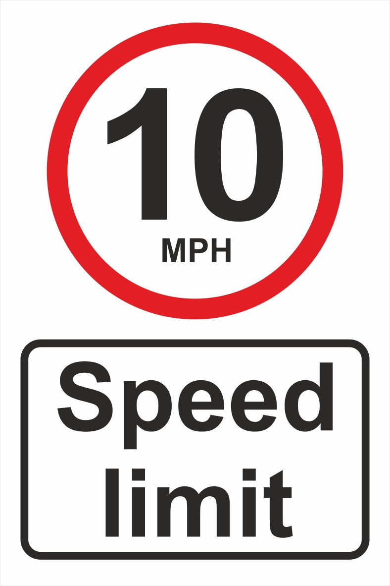 Speed Limit Signage