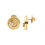 Thumbnail: Roberto Coin Liebe in Verona 18K Gelbgold Diamant-Ohrringe