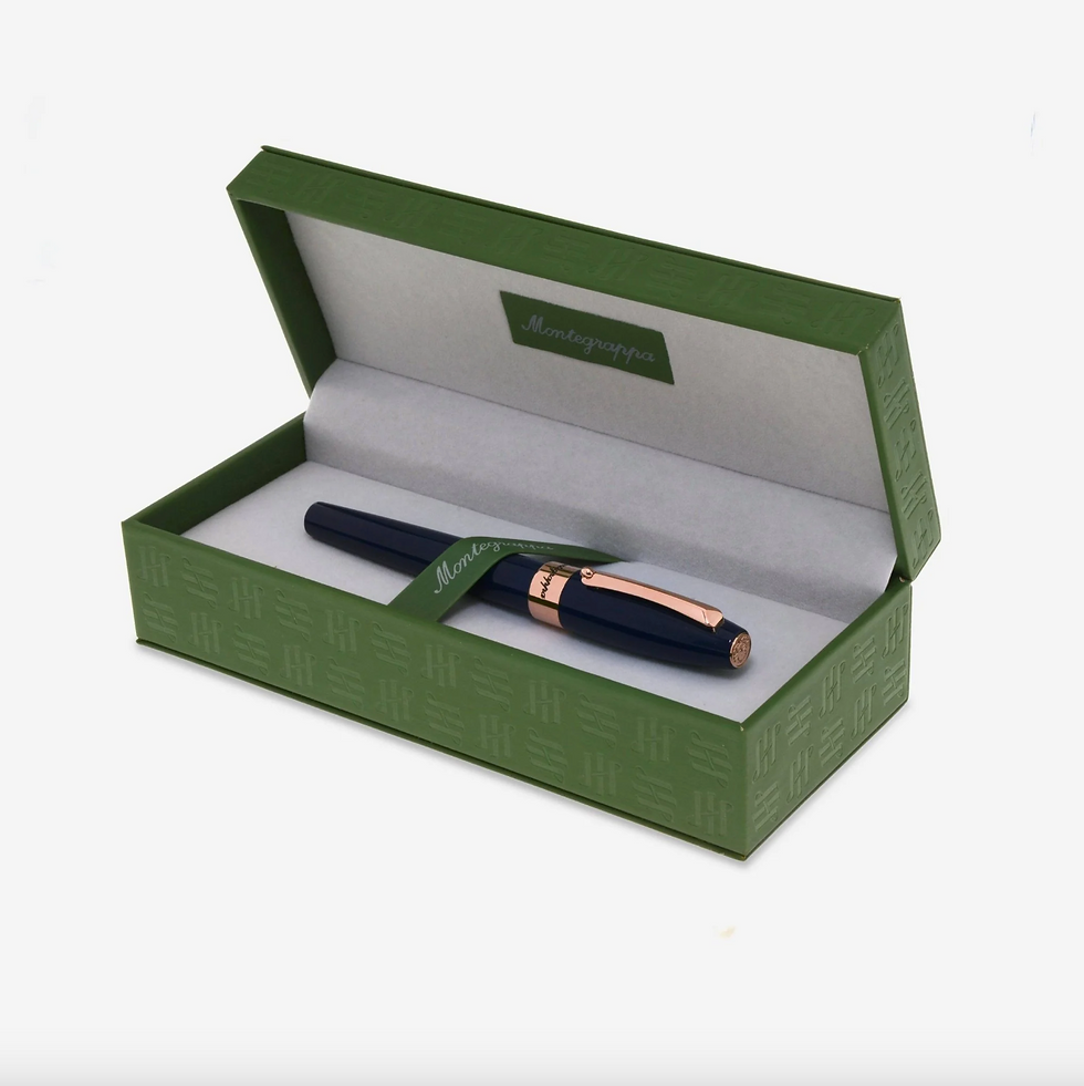 Thumbnail: Montegrappa Fortuna Blauer Rollerball Stift