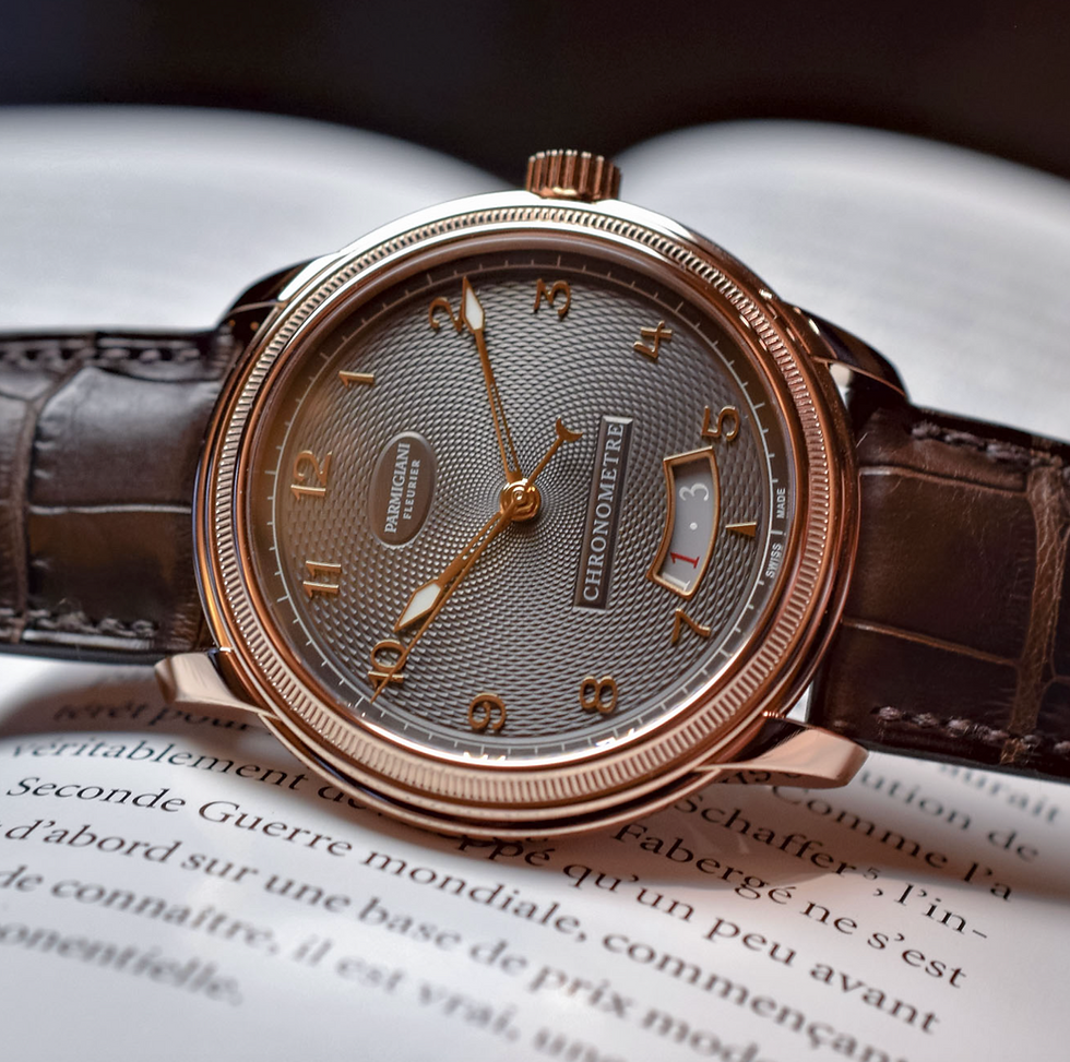 Thumbnail: Parmigiani Fleurier Tonda 18k/750 Rosegold Automatik