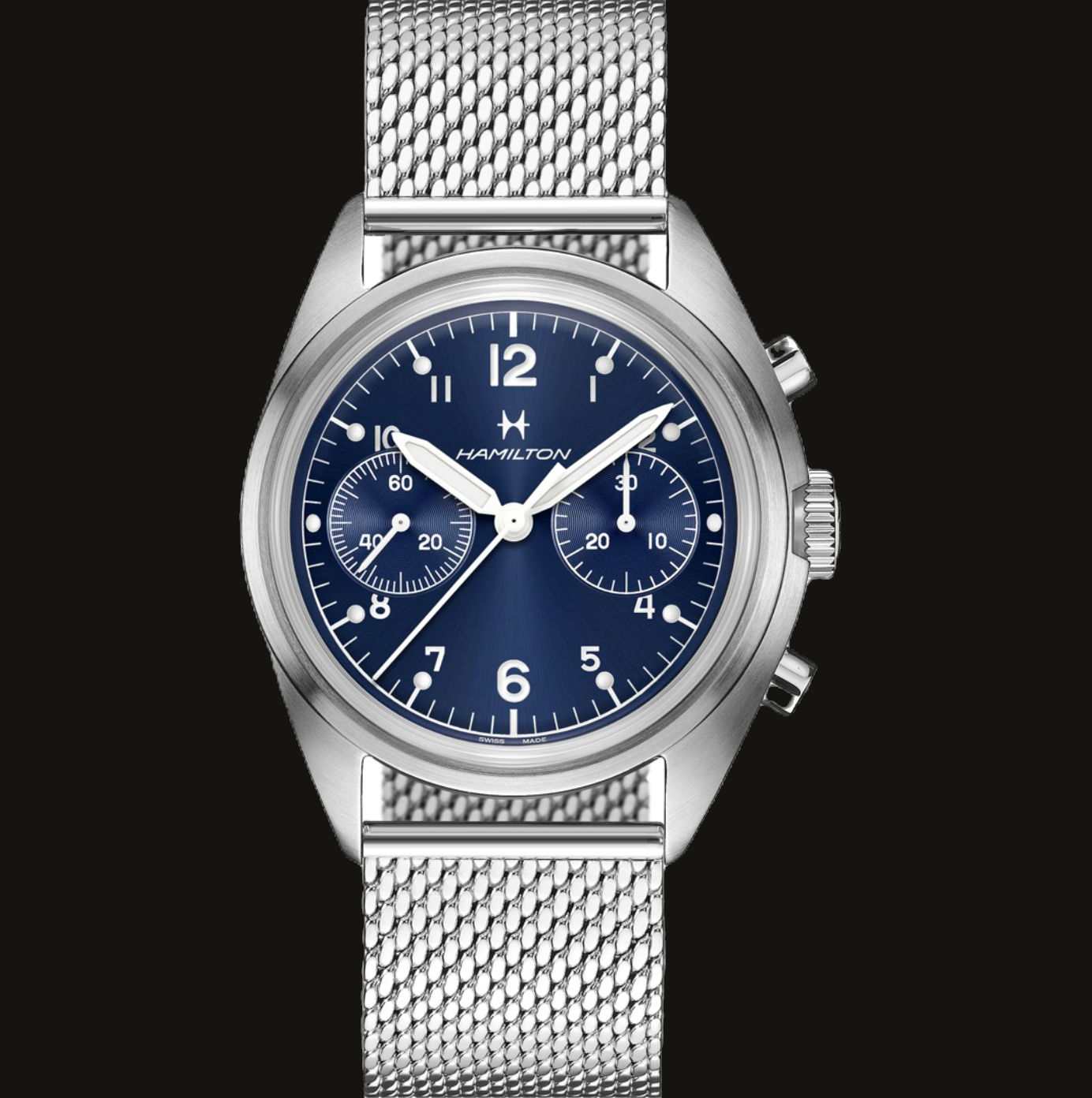 Hamilton Khaki Pilot Pioneer Mechanical Chrono