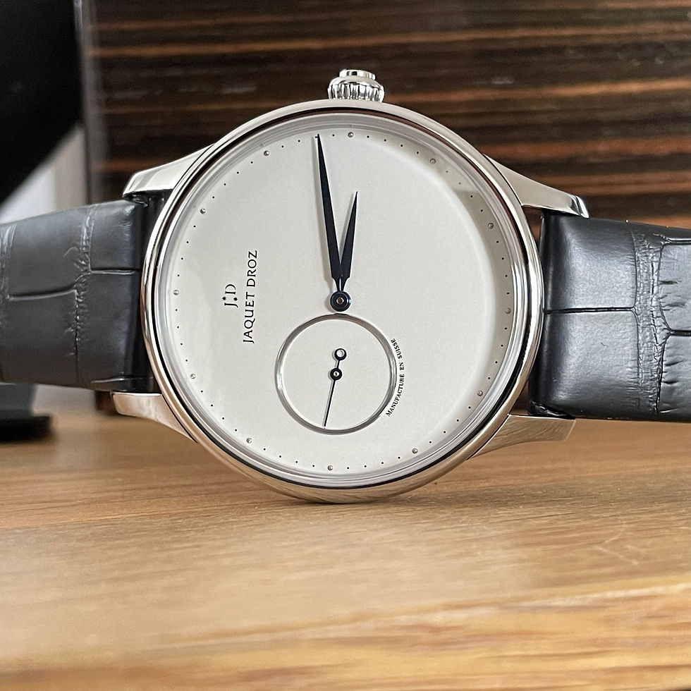 Thumbnail: Jaquet-Droz Astrale Grande Heure Minute Silver