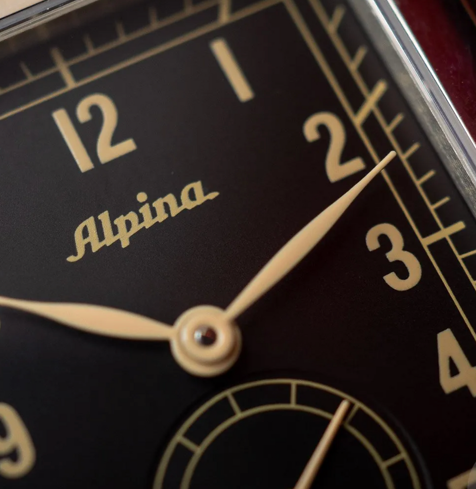 Miniaturbild: Alpina Alpiner Heritage Carrée Automatic