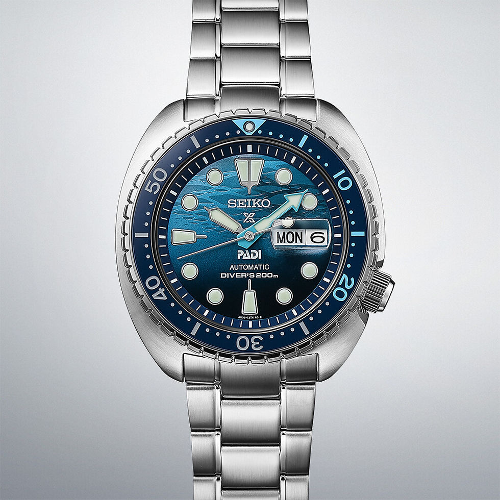 Thumbnail: Seiko Prospex Automatik Diver´s Day-Date Turtle PADI Special Edition