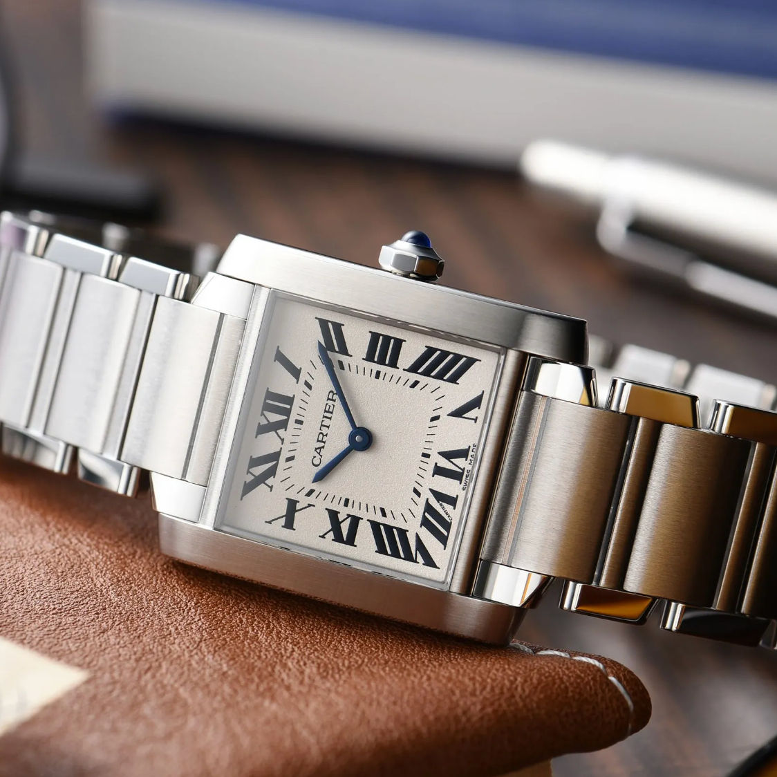 Cartier Tank Française WSTA0005