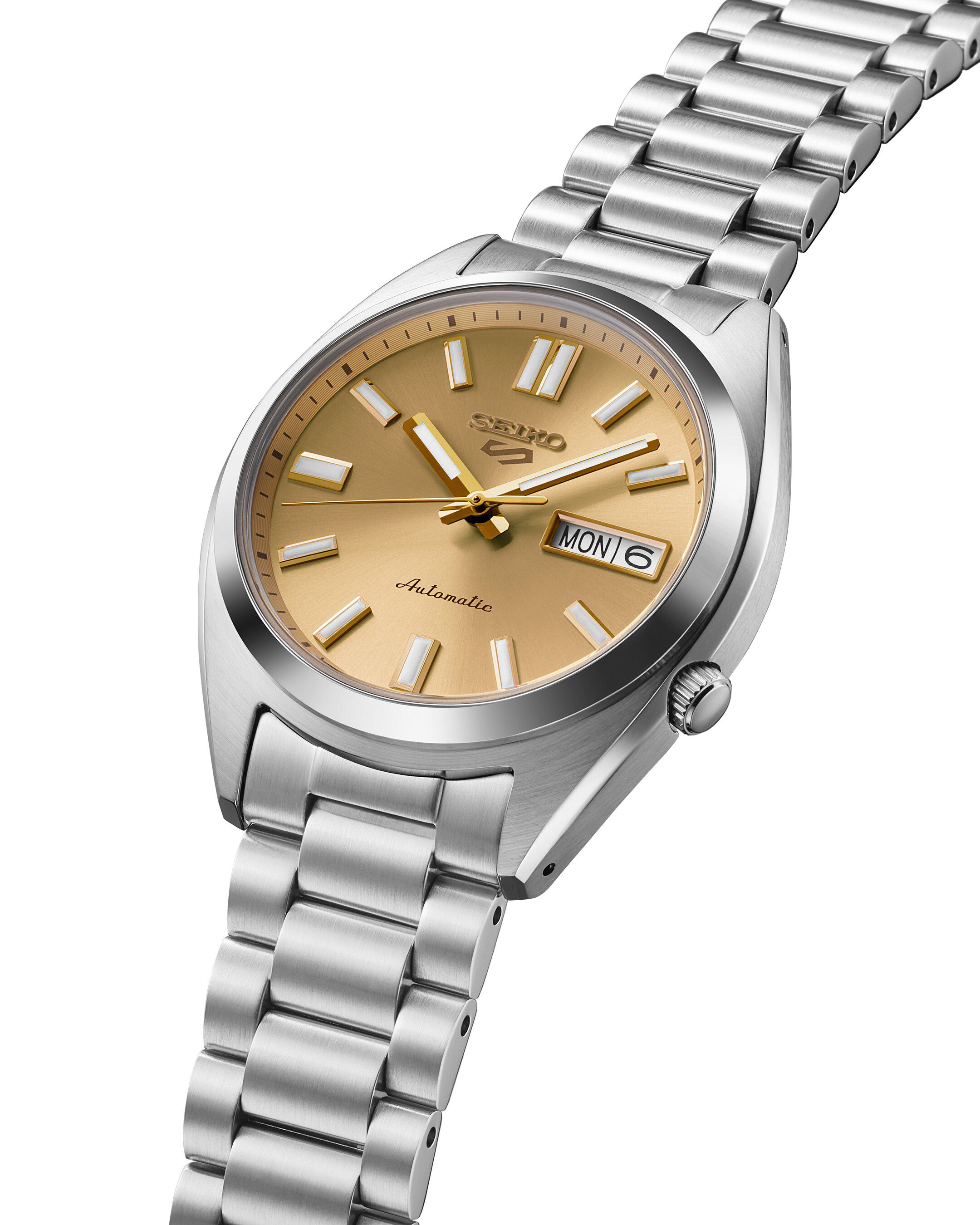 Seiko 5 Sports SNXS Automatic Gold