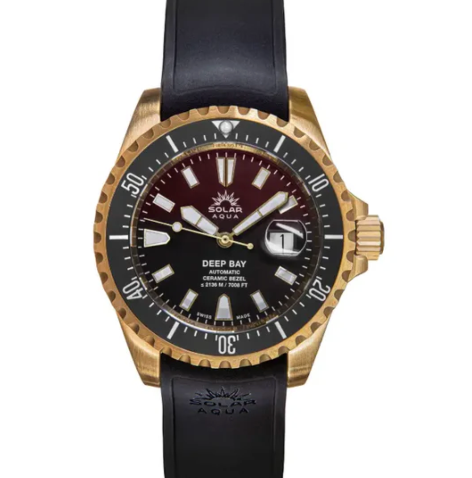 SOLAR AQUA DEEP BAY Bronze Burgundy