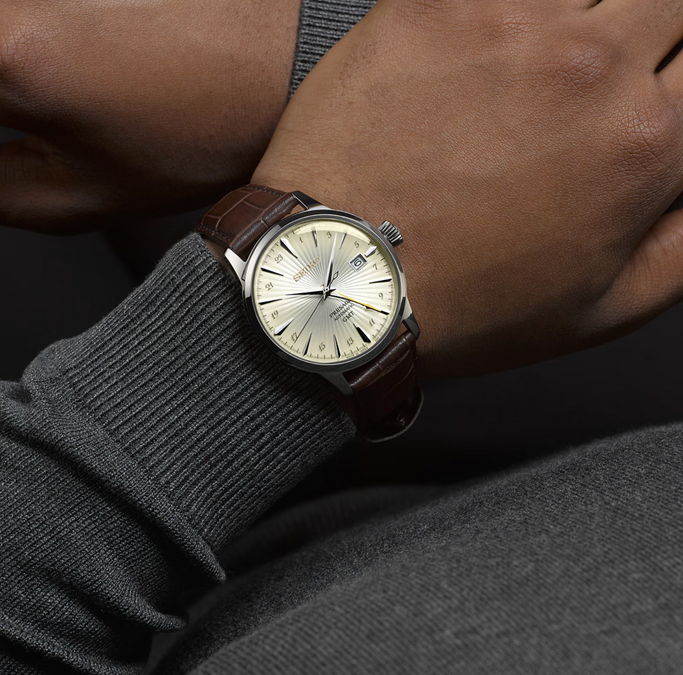Miniaturbild: Seiko Presage Automatik GMT Acacia Cocktail Time