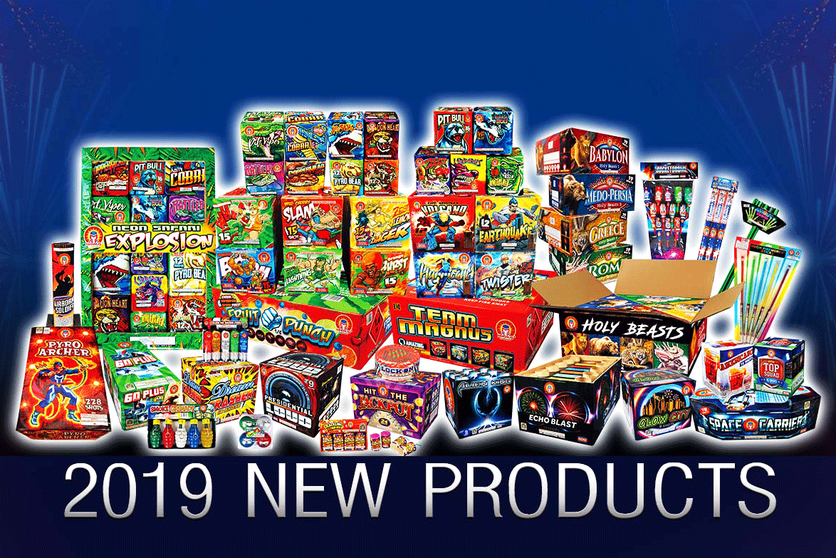 Magnus Fireworks 2019 New Product Line