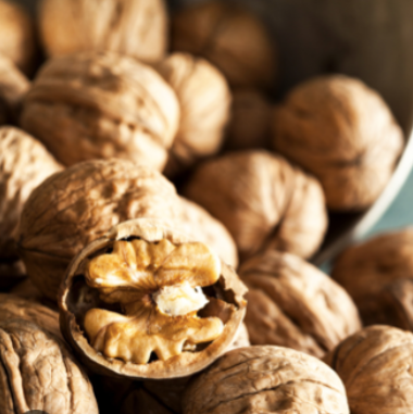 At the table - Walnut wisdom.