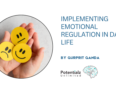 Implementing Emotional Regulation in Daily Life