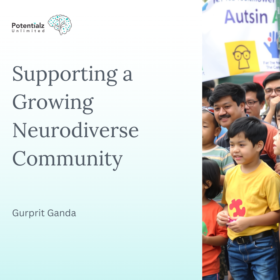 Supporting a Growing Neurodiverse Community - Slide 0
