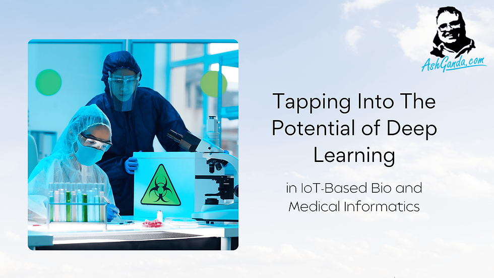 Deep Learning in IoT-Based Bio and Medical Informatics