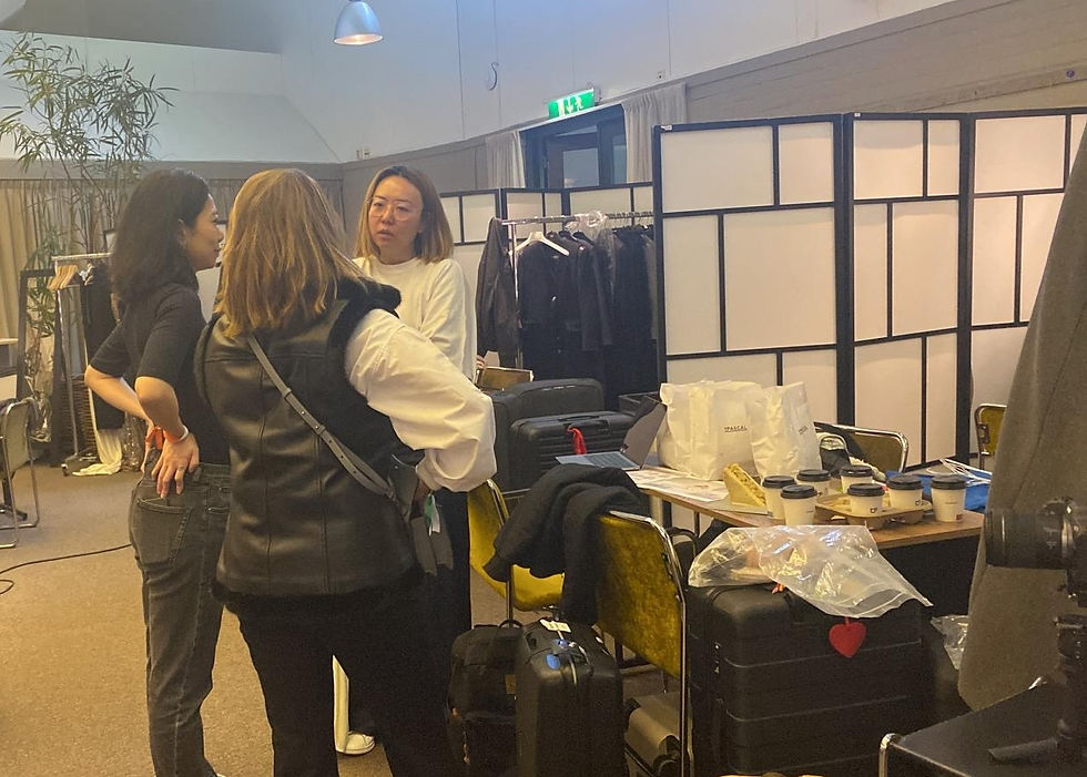 2025: Behind-the-scenes of jewellery campaign production and shooting in Stockholm