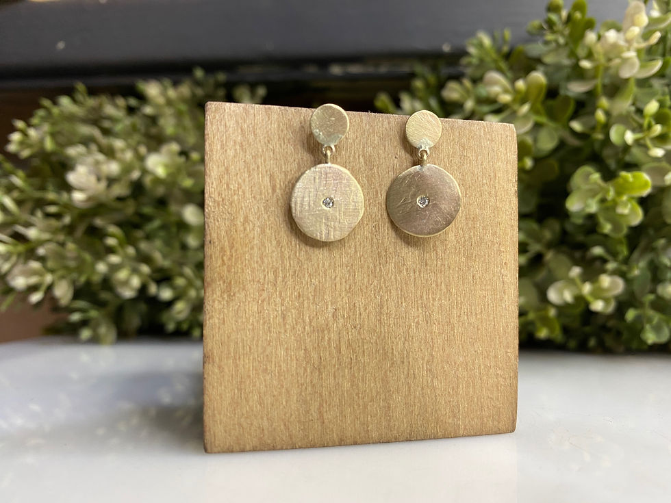 orecchini sole perno