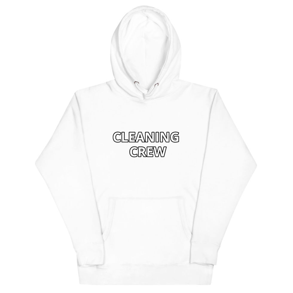Thumbnail: Cleaning Crew Unisex Hoodie