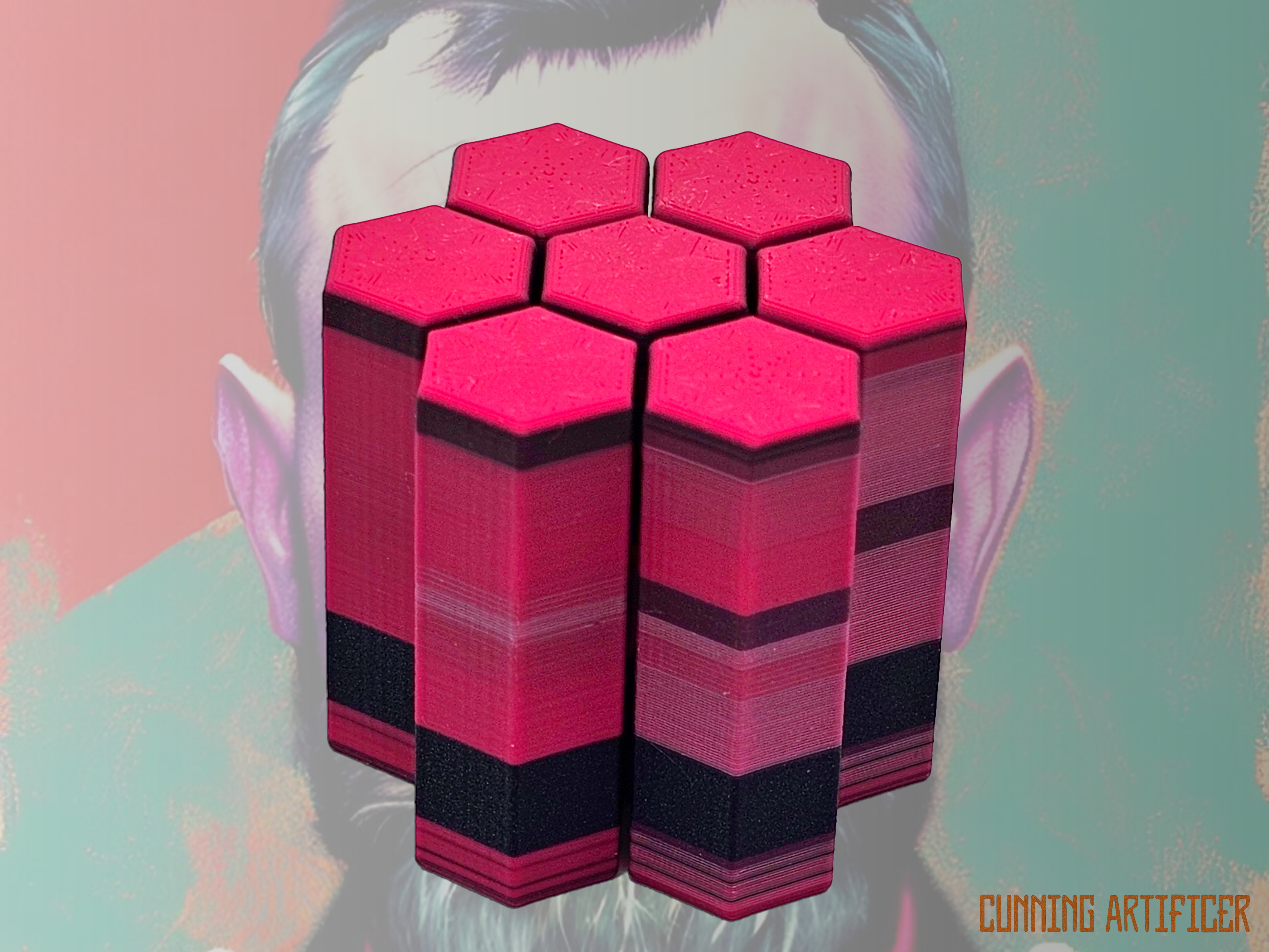 Hexi Slider Fidget - Medium