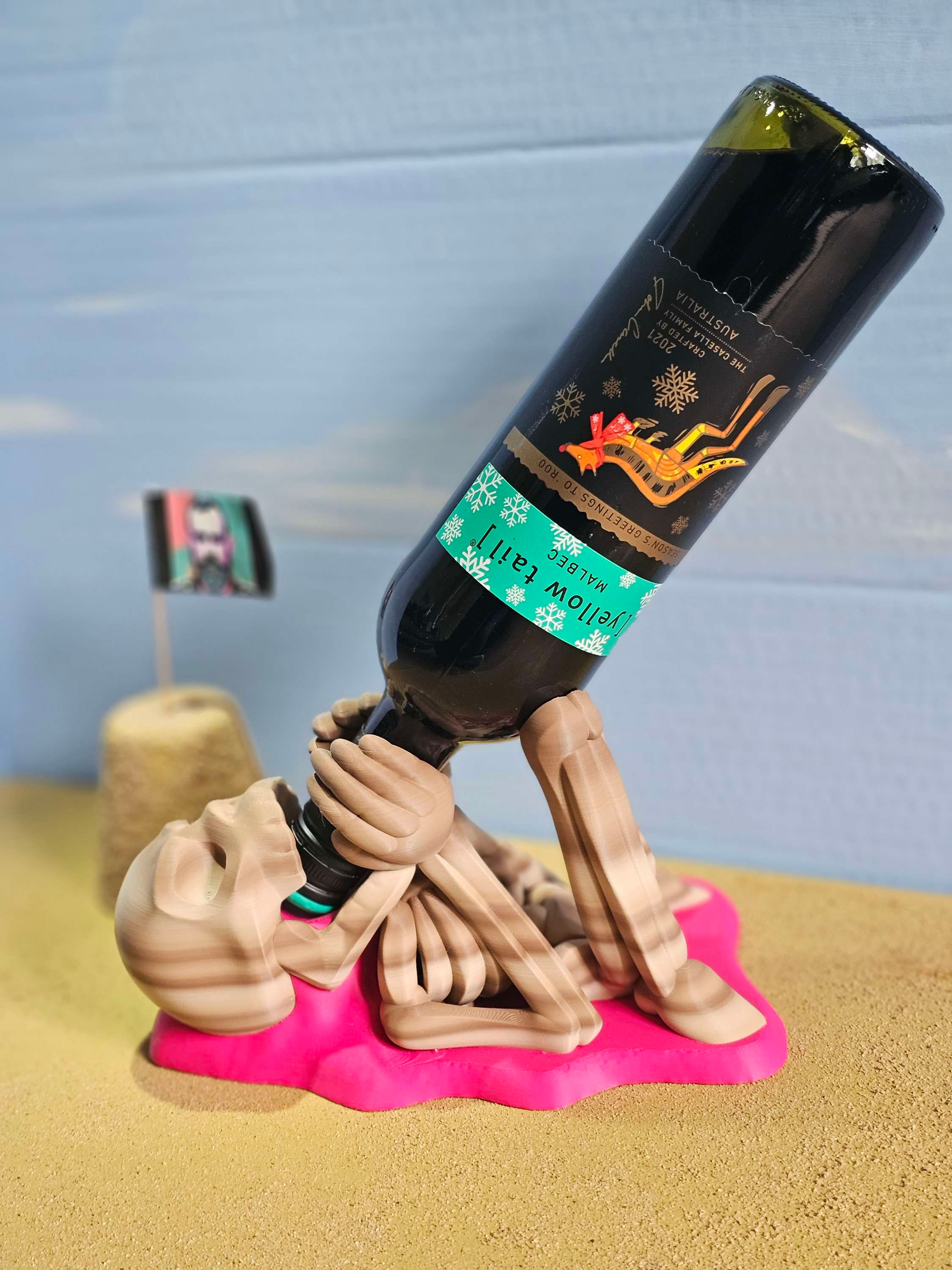 Felìcio - Skeleton Wine Bottle Holder