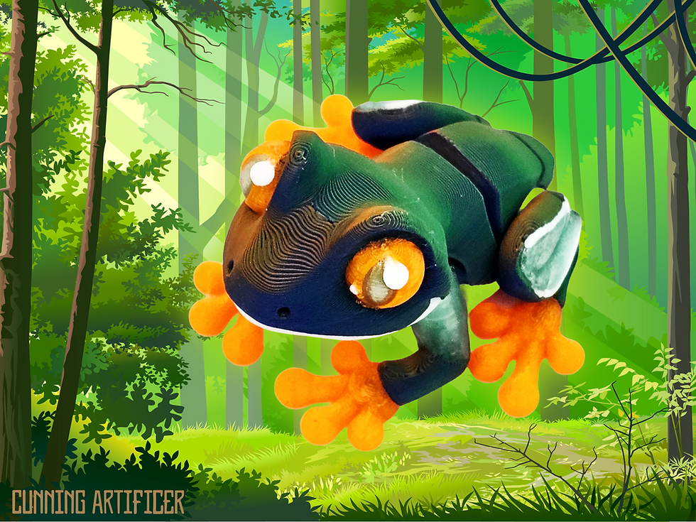 Thumbnail: Filbert the Tree Frog - Keyring/Figurine