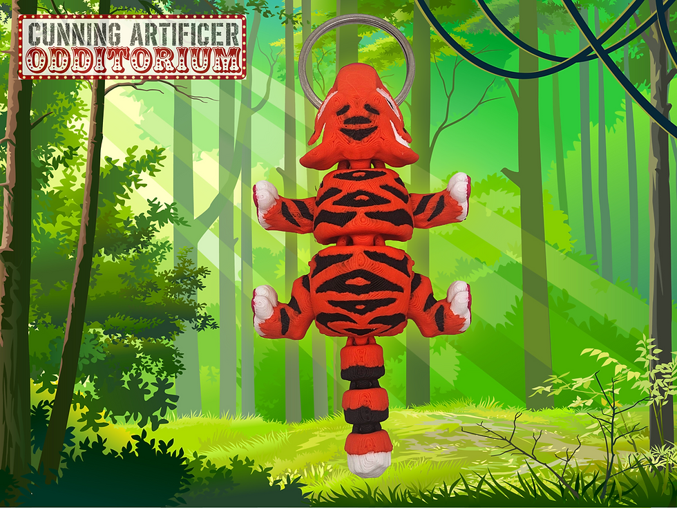 Thumbnail: Marmalade the Tiger - Keyring/Figurine