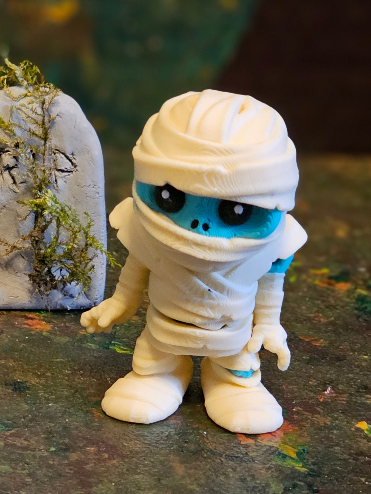 Wrapunzel the Mummy - Mini Figurine or Keyring