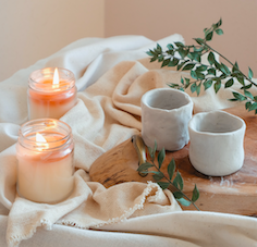 Bougie naturelle parfumée
