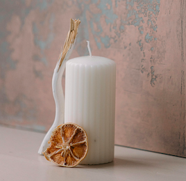 Bougie naturelle parfum naturel