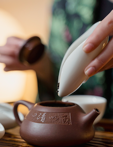 Thé noir bio vrac - préparation