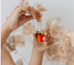 Bougie parfumée parfum naturel 