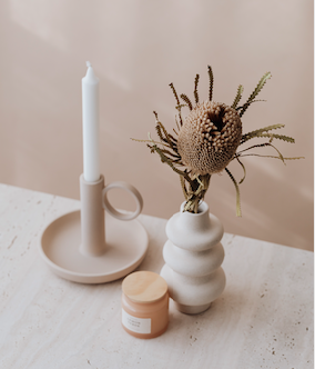 bougie parfumée naturelle décorative