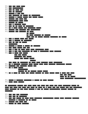 Detail: Why I/You: Rust, Cotton Rag and Watersoluble Papers, Silk Suture