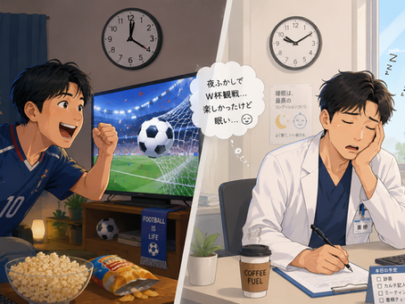 W杯で寝不足になっていませんか?|睡眠不足と首・肩・腰の重さを見直す