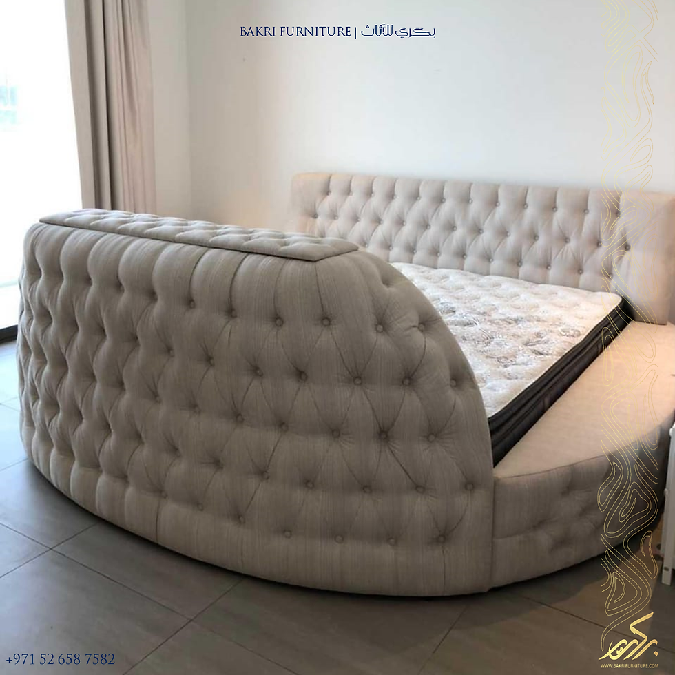 Thumbnail: Round TV Bed