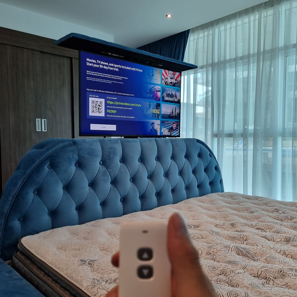 Thumbnail: Round TV Bed