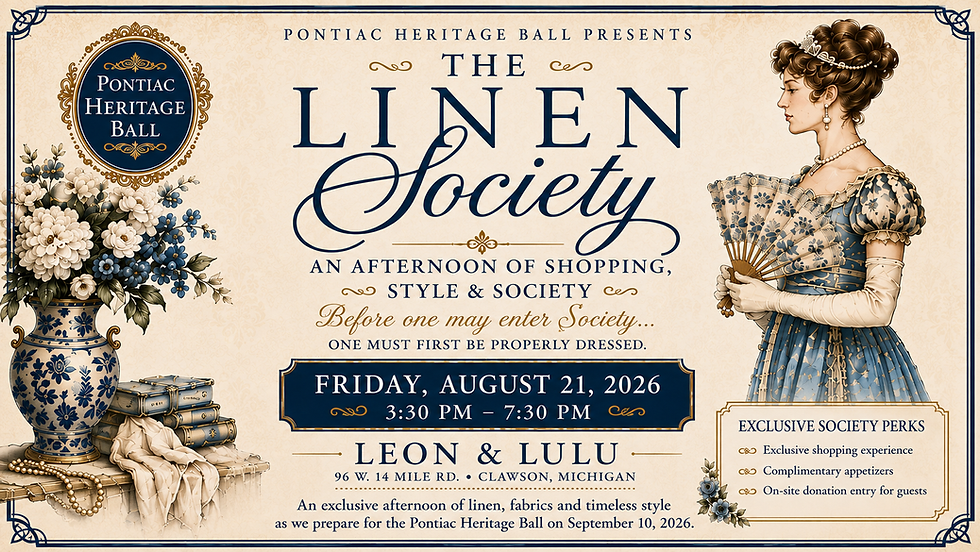 The Linen Society Shopping Day