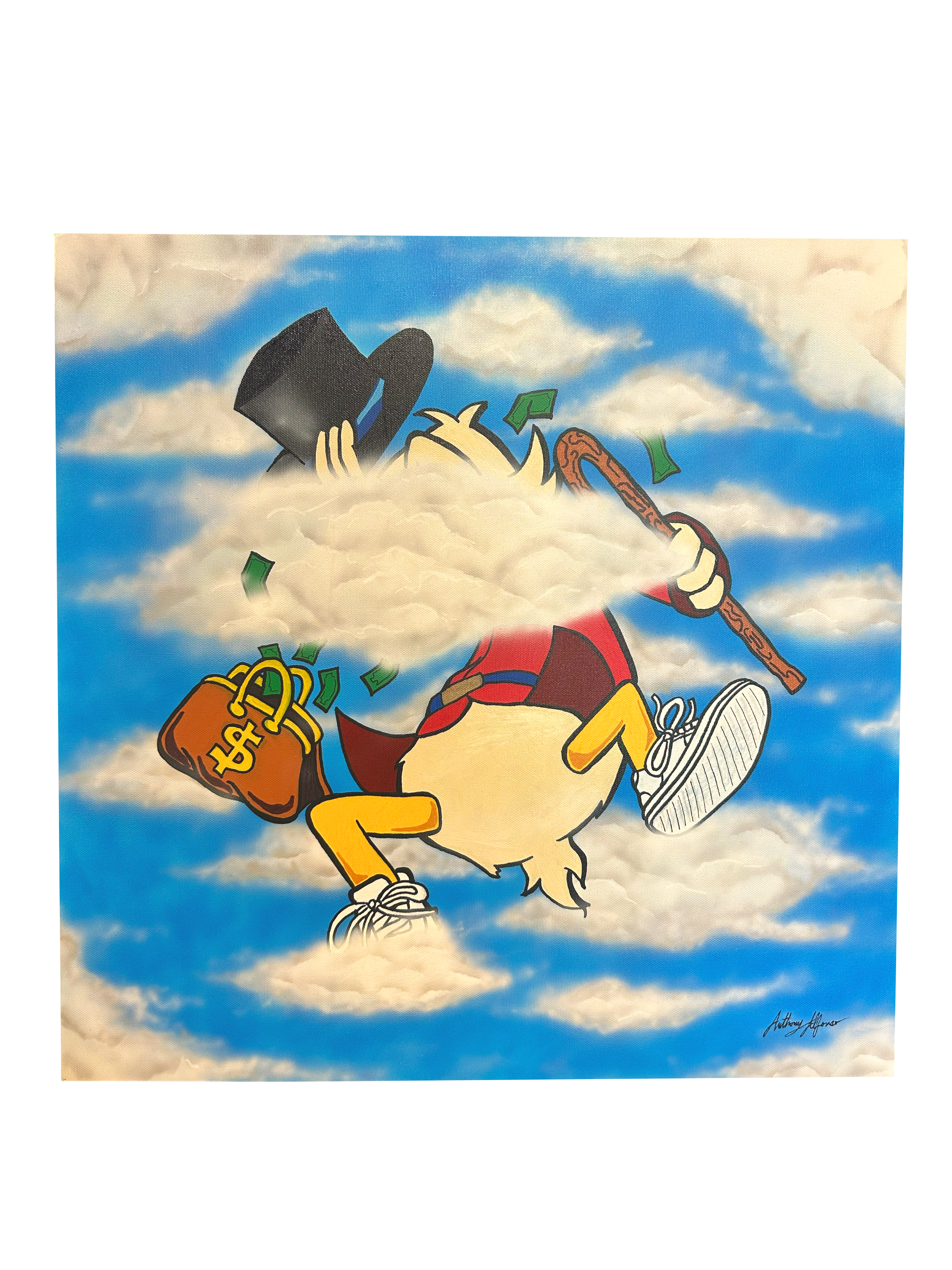 'HEAD IN THE CLOUDS'