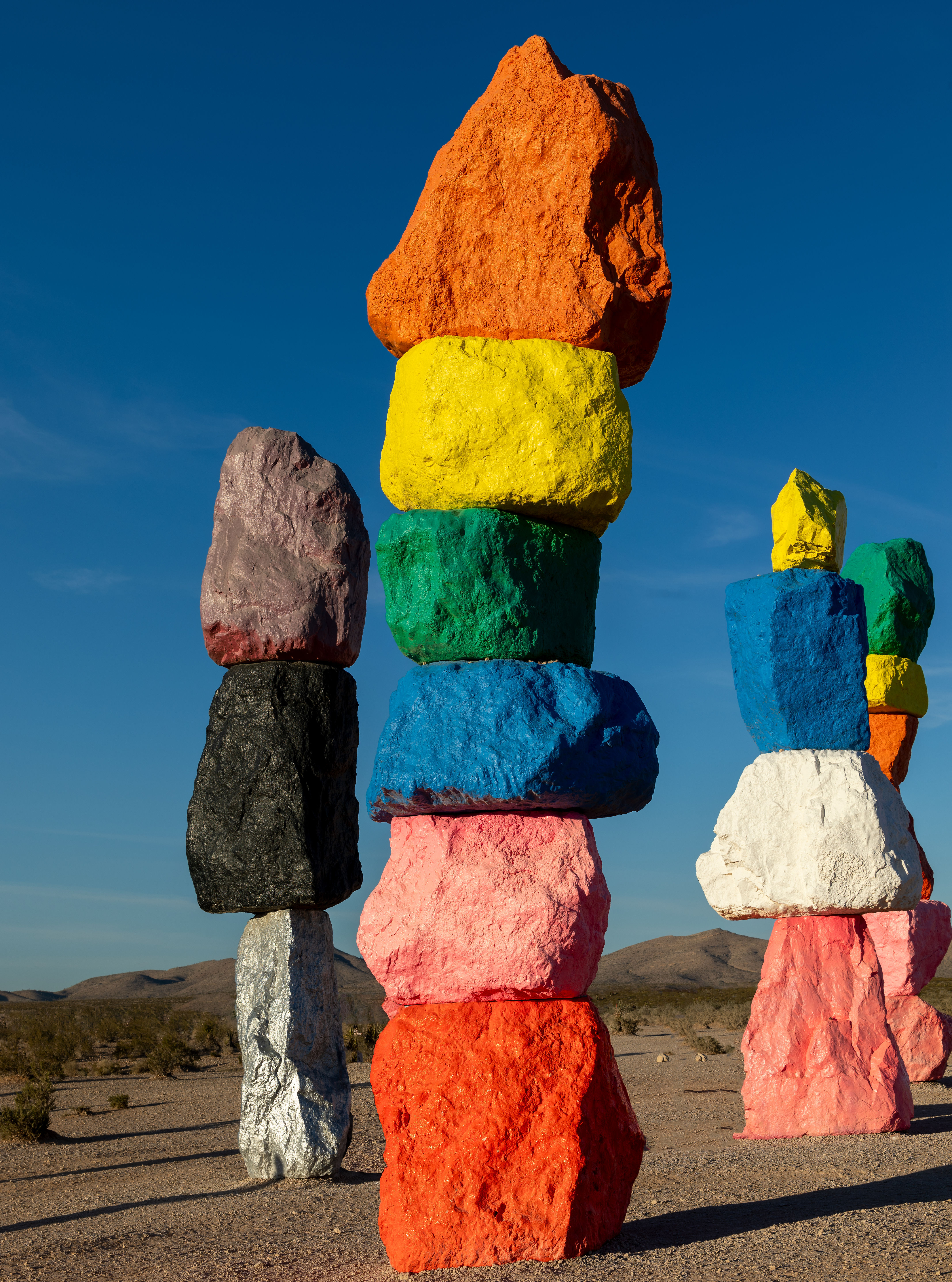 Magic Rocks and colorful sculptures