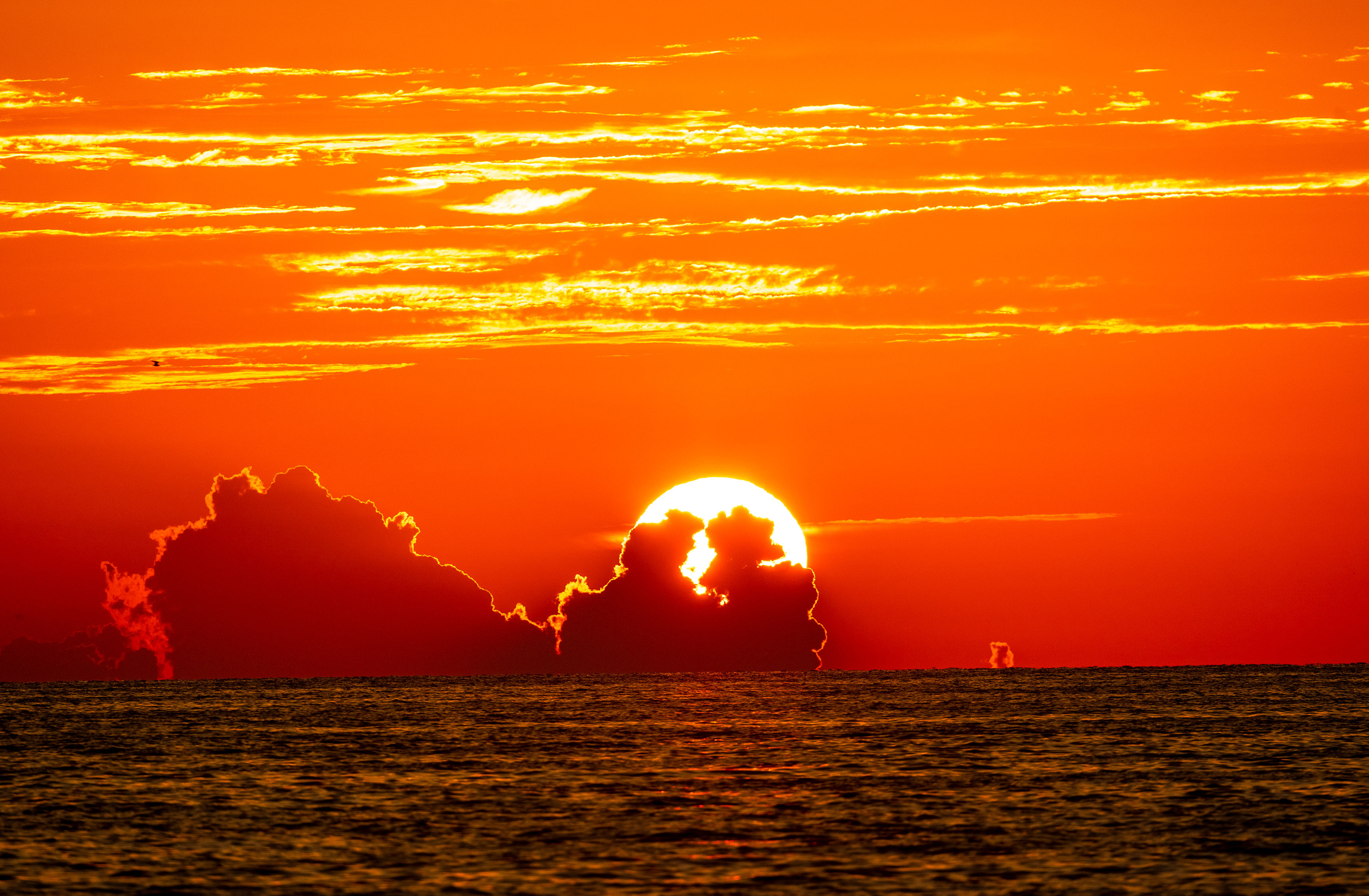Sunsetting in the Gulf of Mexico