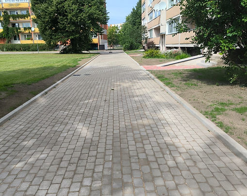 Labiekārtošana Ventspilī, Brīvības iela 27