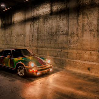 Goldie in the shadows