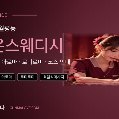 대전 월평동 리온스웨디시 마사지샵 추천
