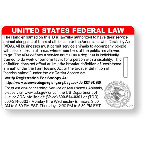 Emotional Support Dog Harness Eotional Support Dog Certificate, ID