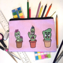 Canky Cacti - zip pouch