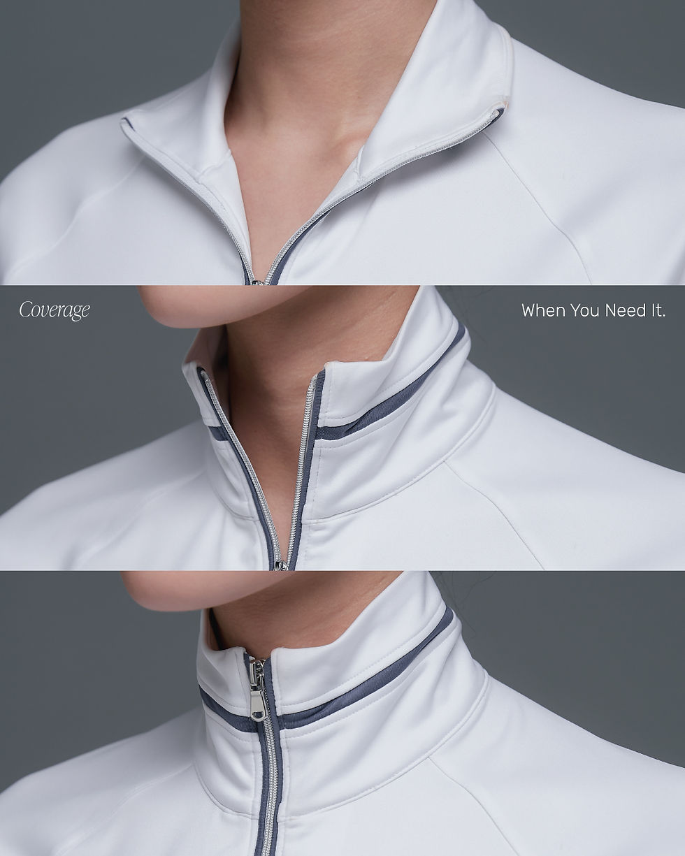 Thumbnail: Phorm Cloudflex Zip Polo