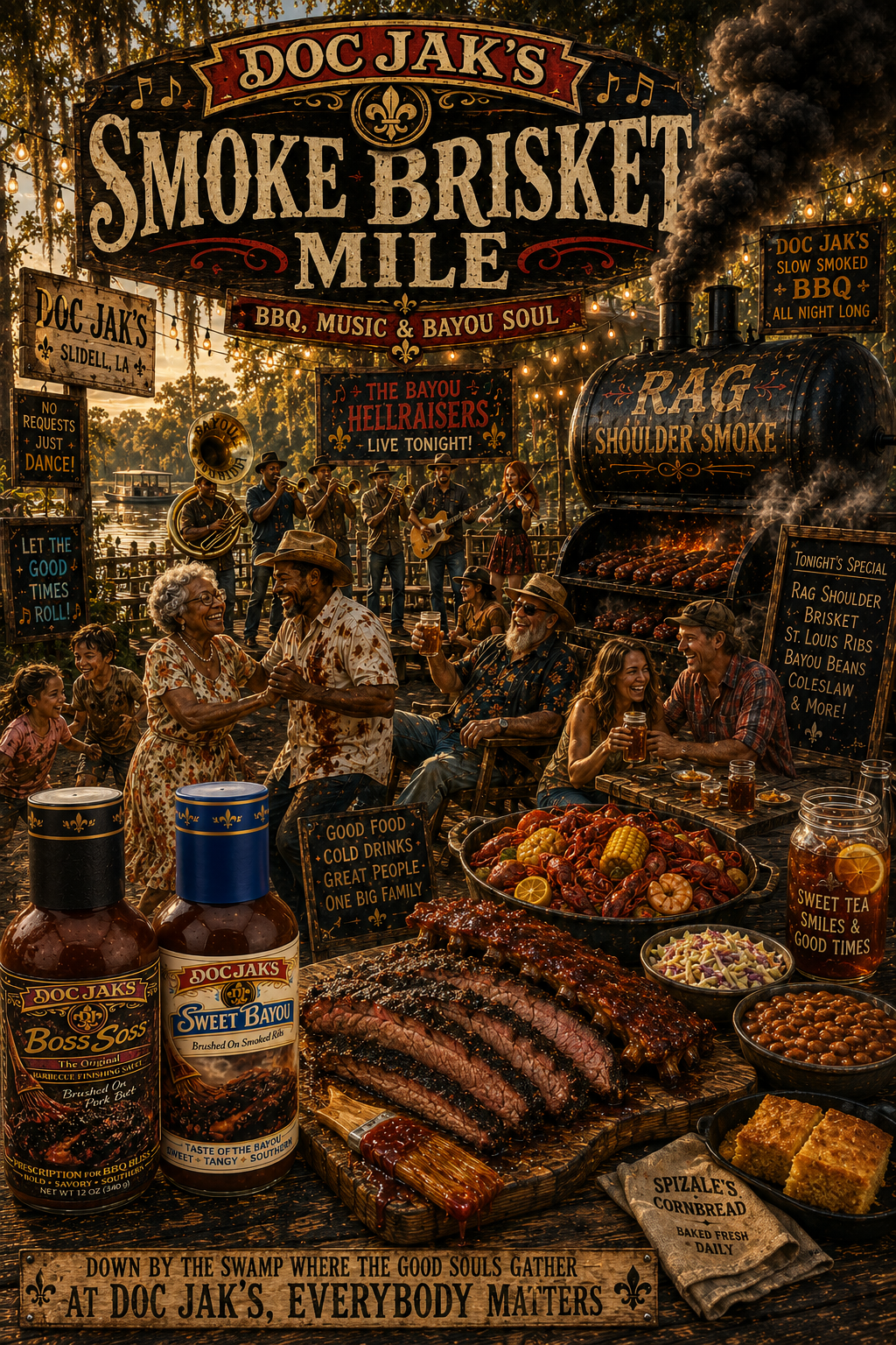 Smoke Brisket Mile