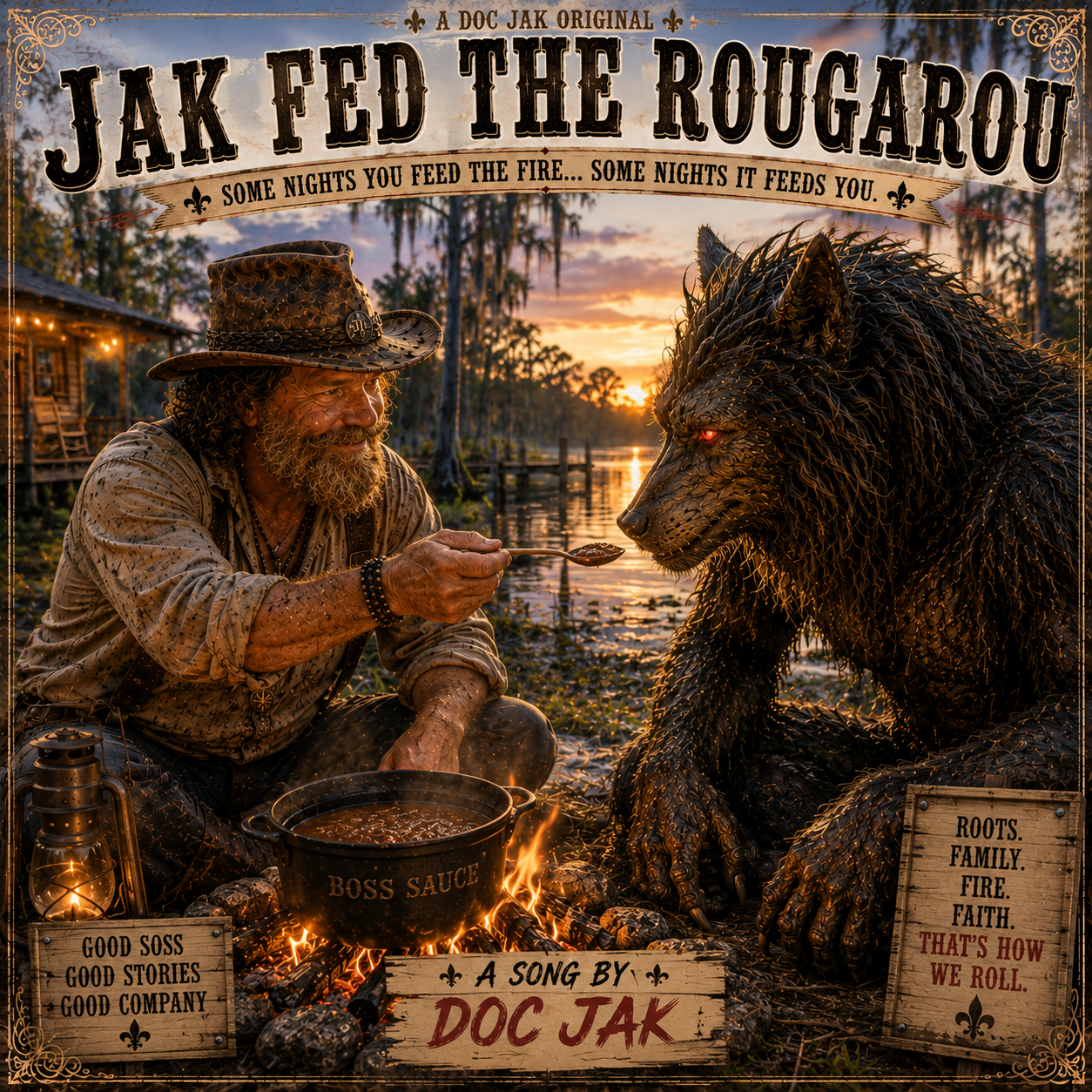 Jak fed the Rougarou