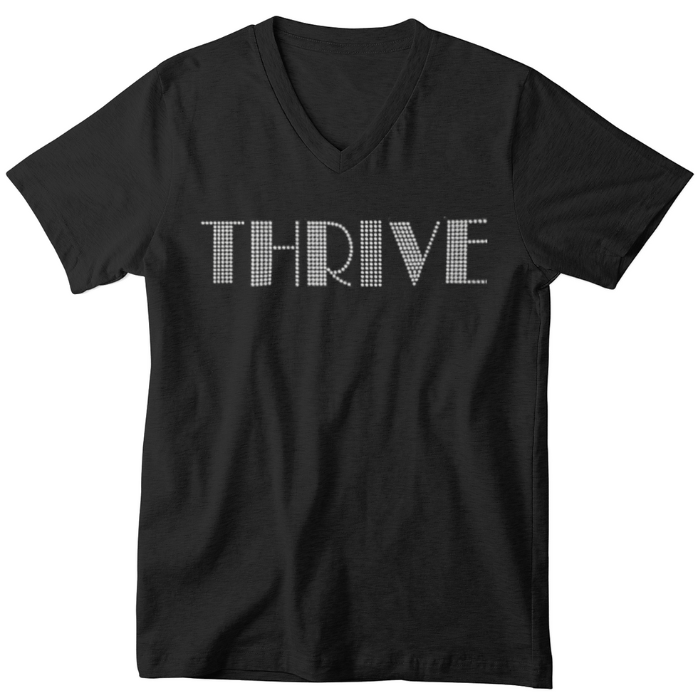 Thumbnail: THRIVE Women's Bling Inspirational T-Shirt