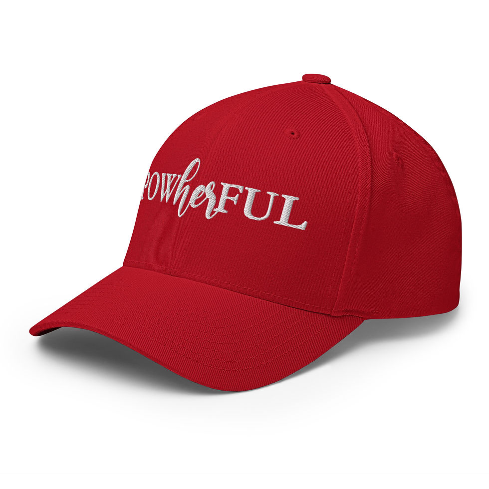 Thumbnail: PowHERful Closed Back Structured Cap IN COLORS